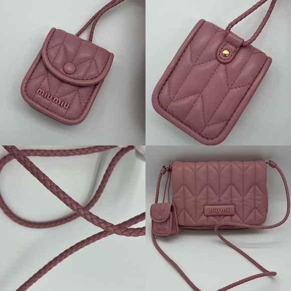 Authentic Miu Miu Nappa Leather shoulder bag - Picture 8 of 15